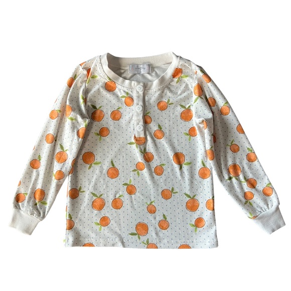Sweet Honey Oranges Jogger Pajamas Size 5 - Picture 2 of 11